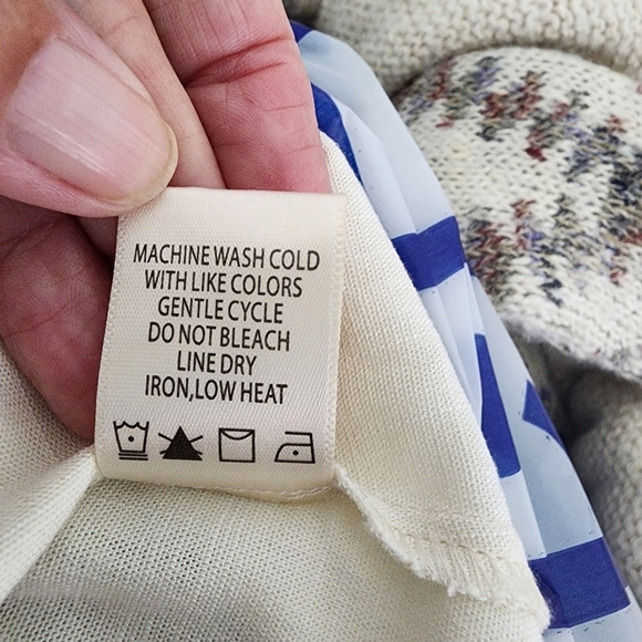 NWT Max Studio London Cream Boho Top Size XS - Picture 11 of 11